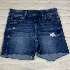 American Eagle super stretch light wash short